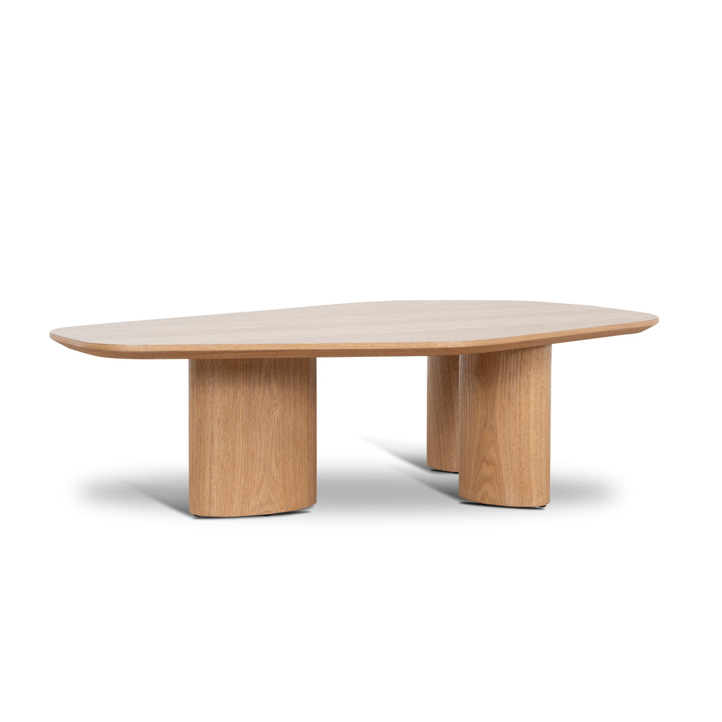 1.09m Freeform Venezia Coffee Table - Natural