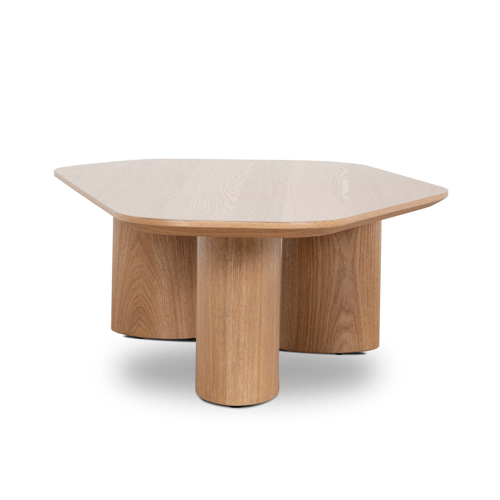 1.09m Freeform Venezia Coffee Table - Natural