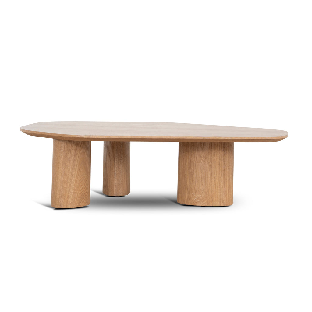 1.09m Freeform Venezia Coffee Table - Natural