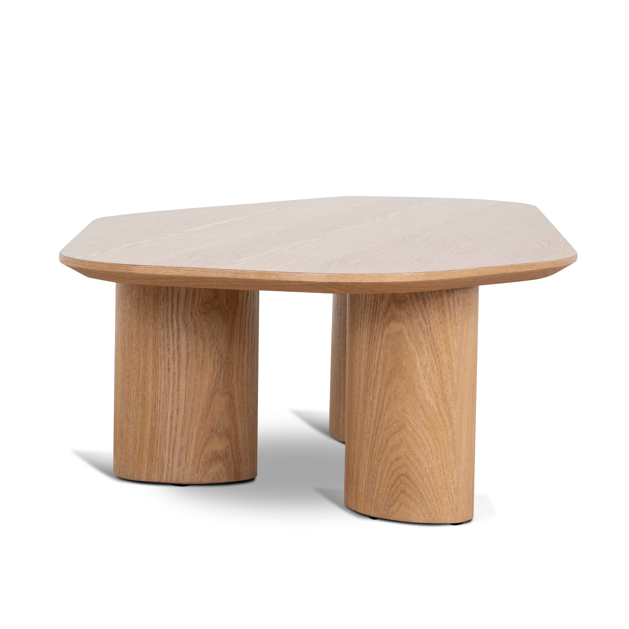 1.09m Freeform Venezia Coffee Table - Natural