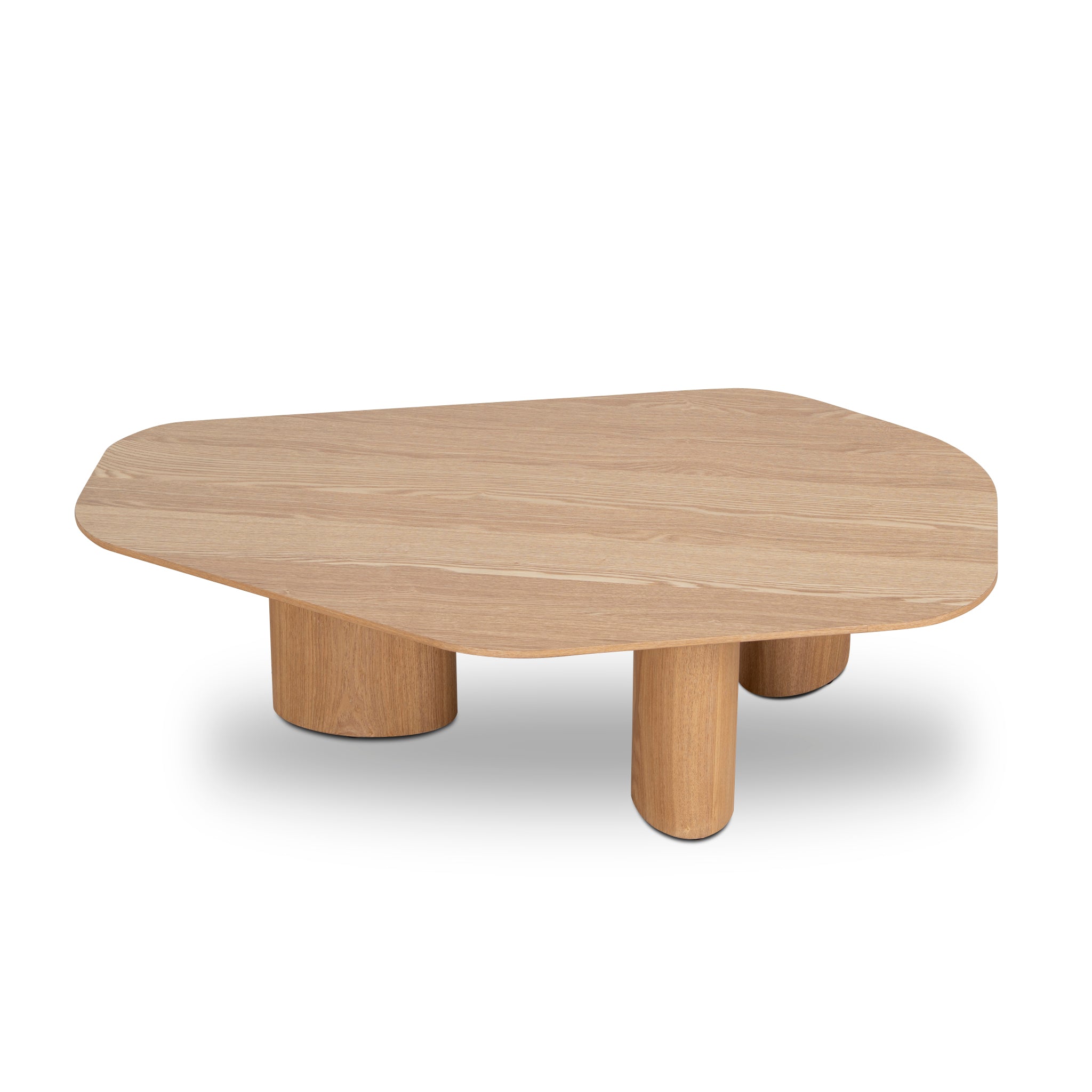 1.09m Freeform Venezia Coffee Table - Natural