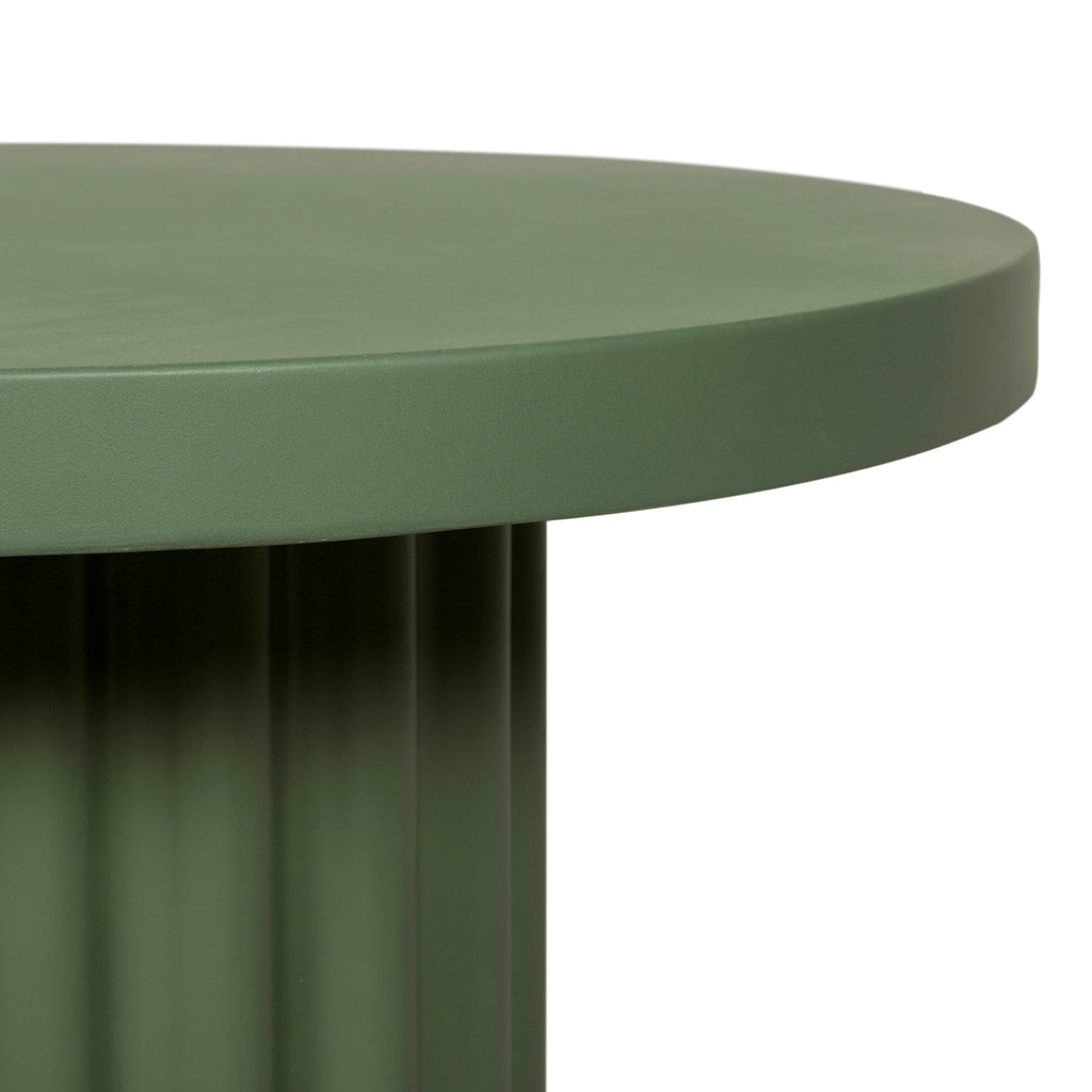 90cm Concrete Venezia Coffee Table - Green