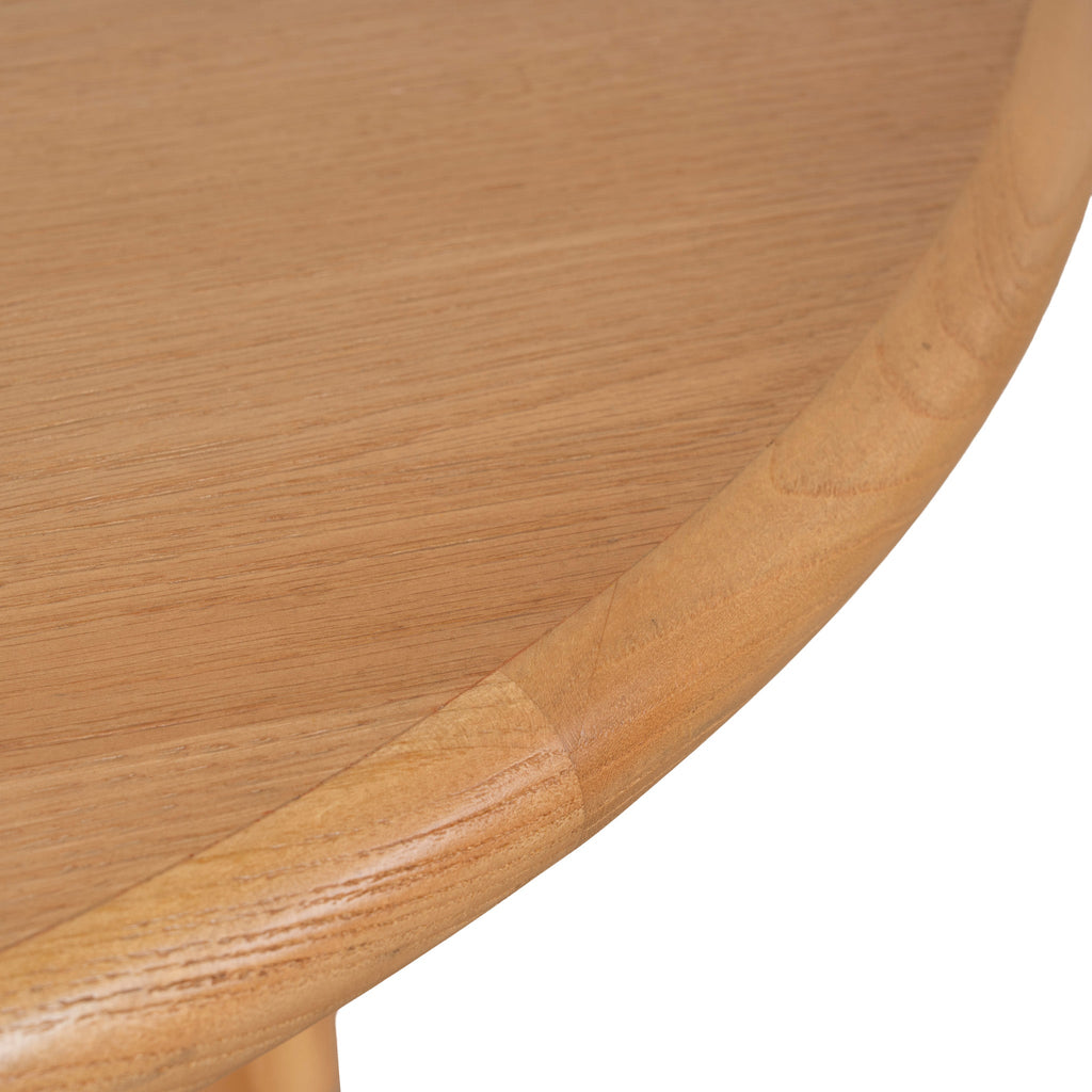 90cm Round Venezia Coffee Table - Natural