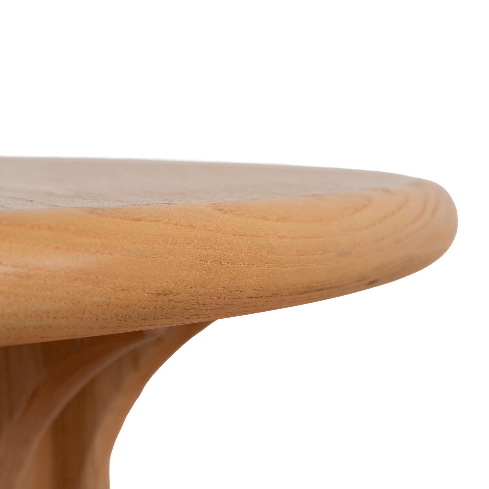 90cm Round Venezia Coffee Table - Natural