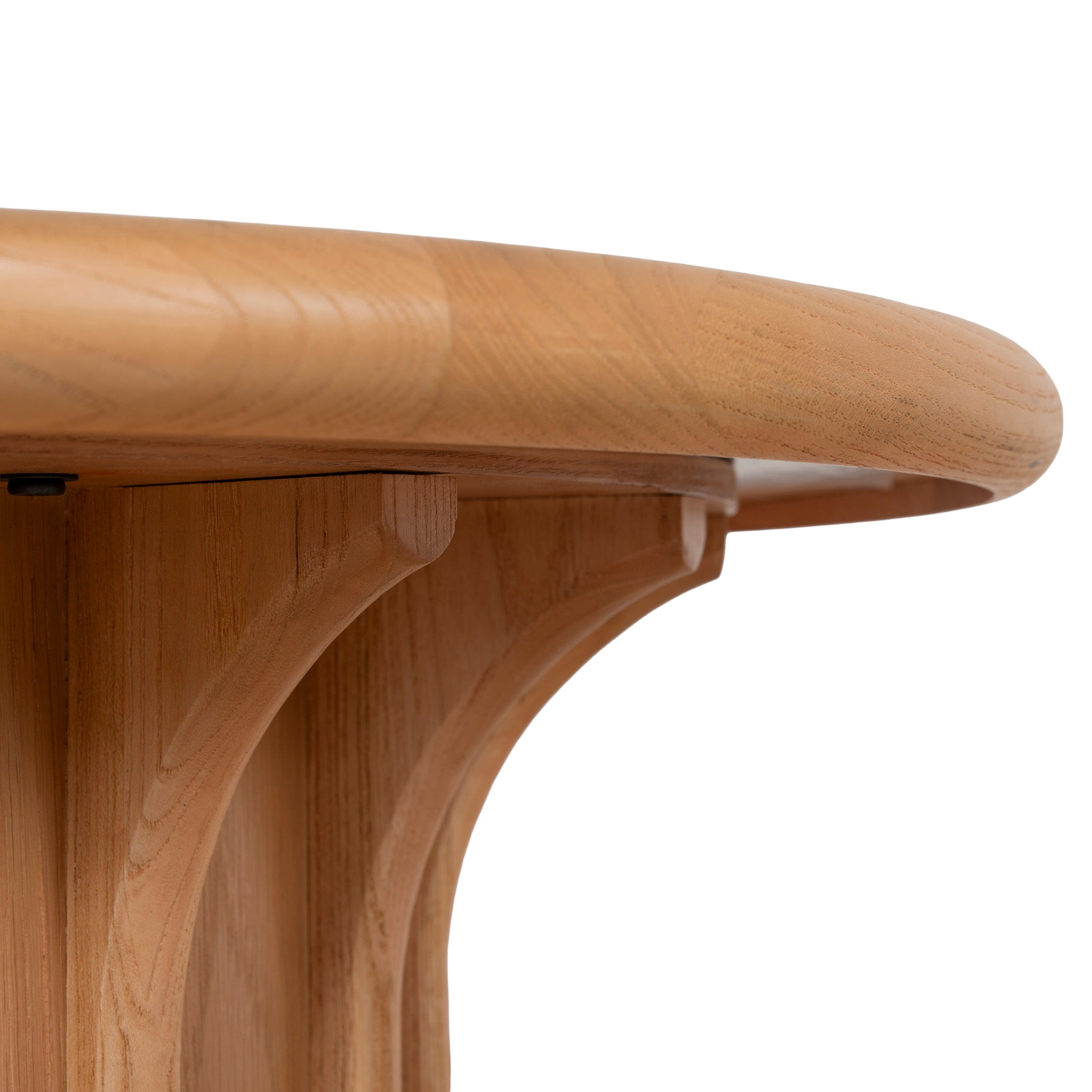 90cm Round Venezia Coffee Table - Natural