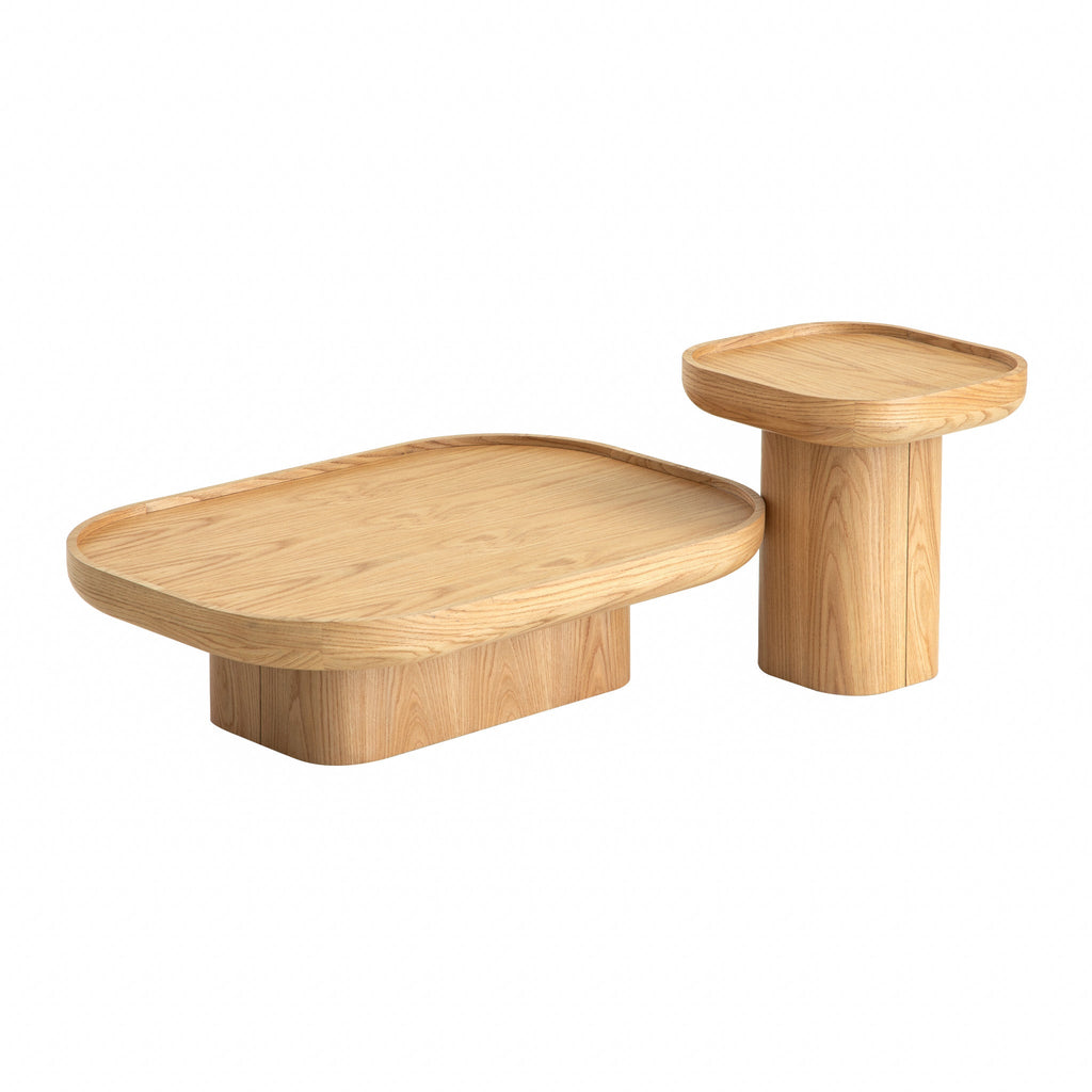 Nested Venezia Coffee Table - Natural