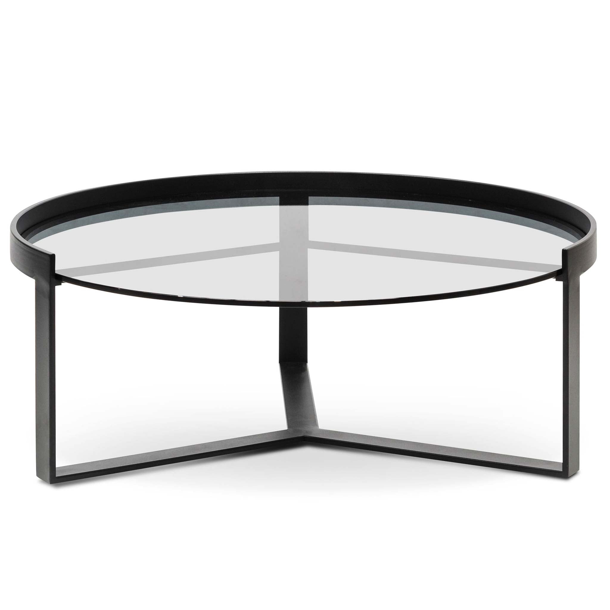 90cm Glass Venezia Coffee Table - Large
