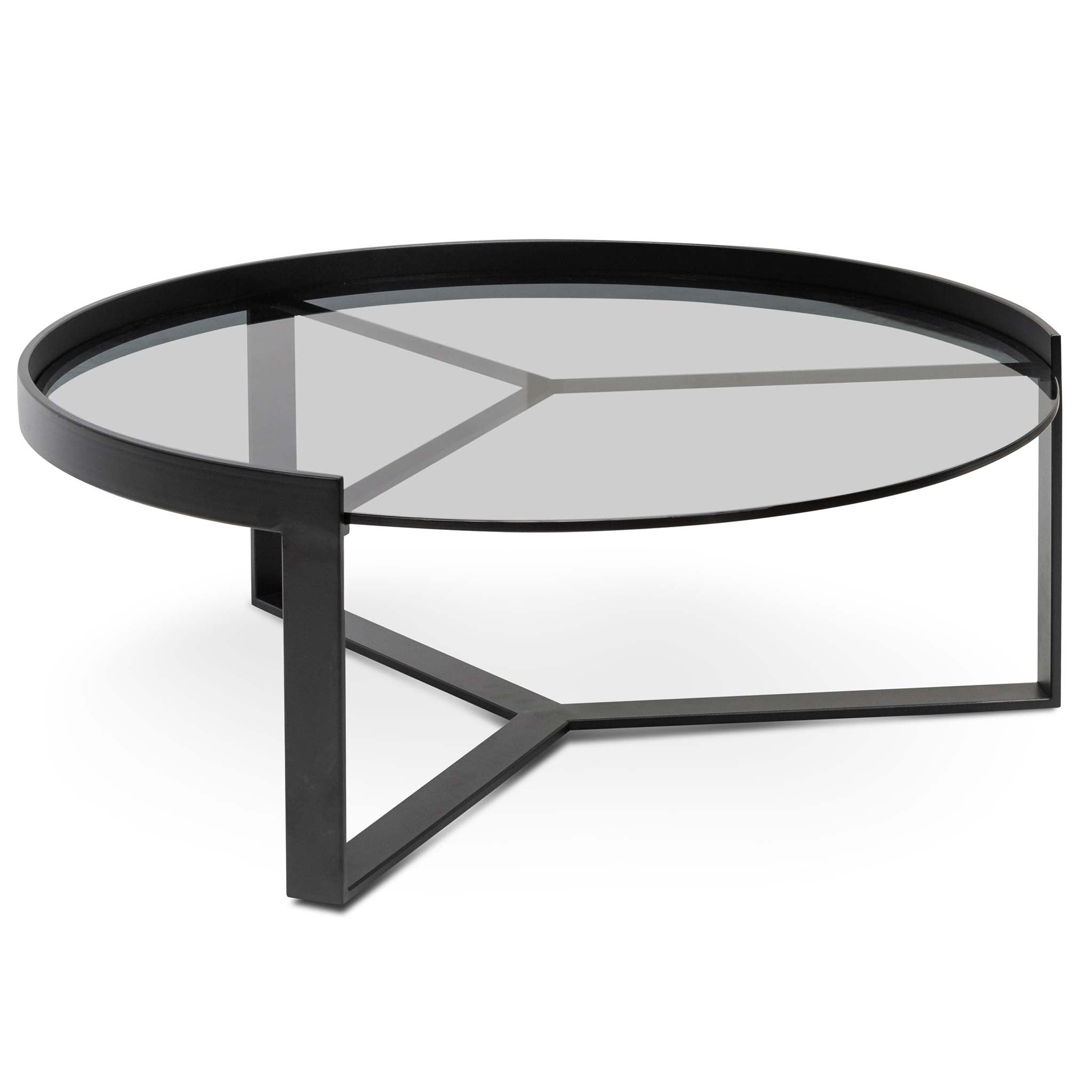90cm Glass Venezia Coffee Table - Large
