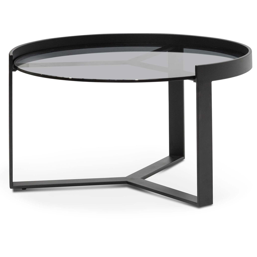 70cm Glass Venezia Coffee Table - Medium