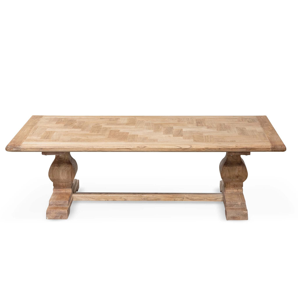 1.5m Reclaimed Wood Venezia Coffee Table - Natural
