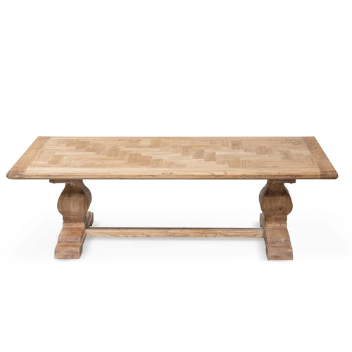 1.5m Reclaimed Wood Venezia Coffee Table - Natural