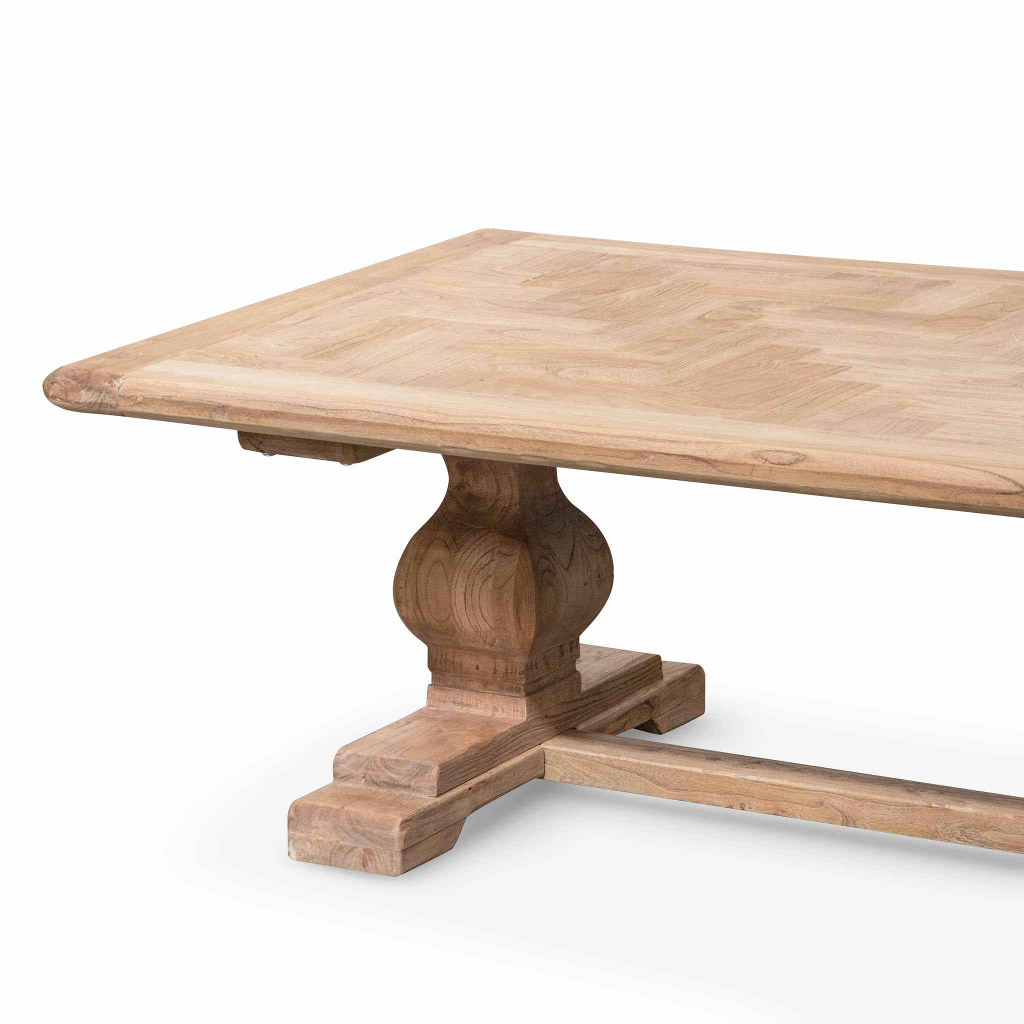 1.5m Reclaimed Wood Venezia Coffee Table - Natural