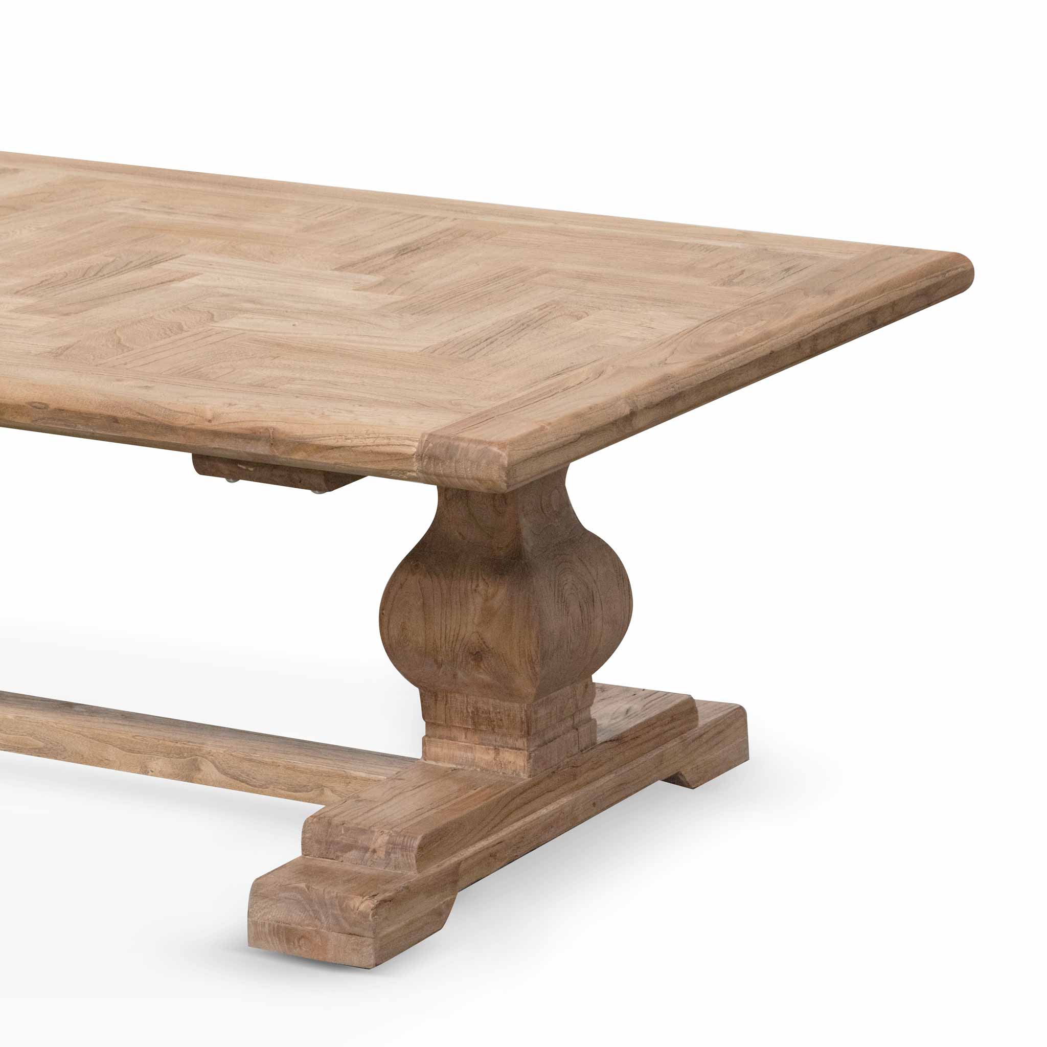 1.5m Reclaimed Wood Venezia Coffee Table - Natural