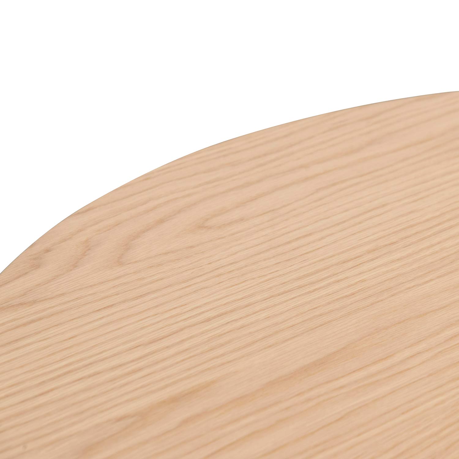 1.1m Round Venezia Coffee Table - Natural Oak