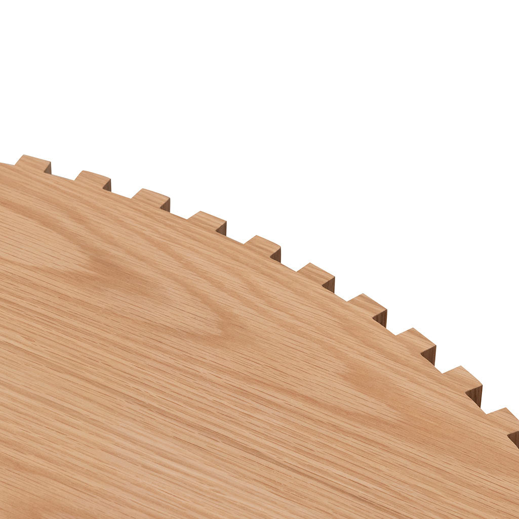 Oak Round Venezia Coffee Table - Natural