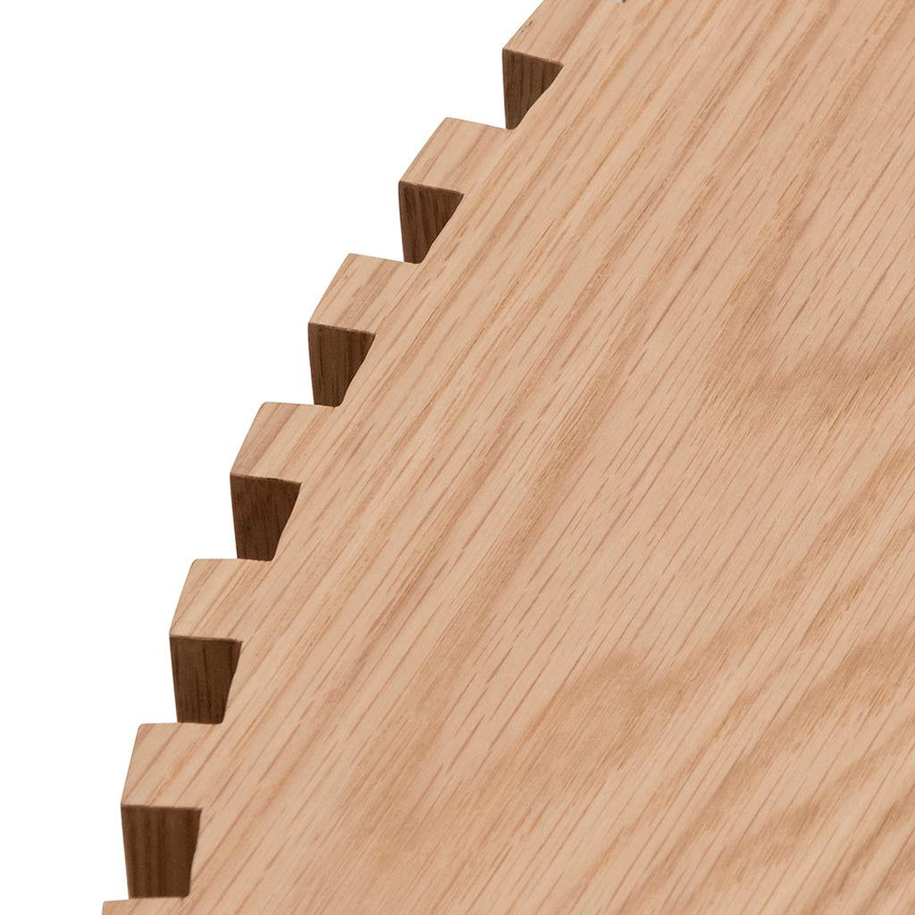 Oak Round Venezia Coffee Table - Natural