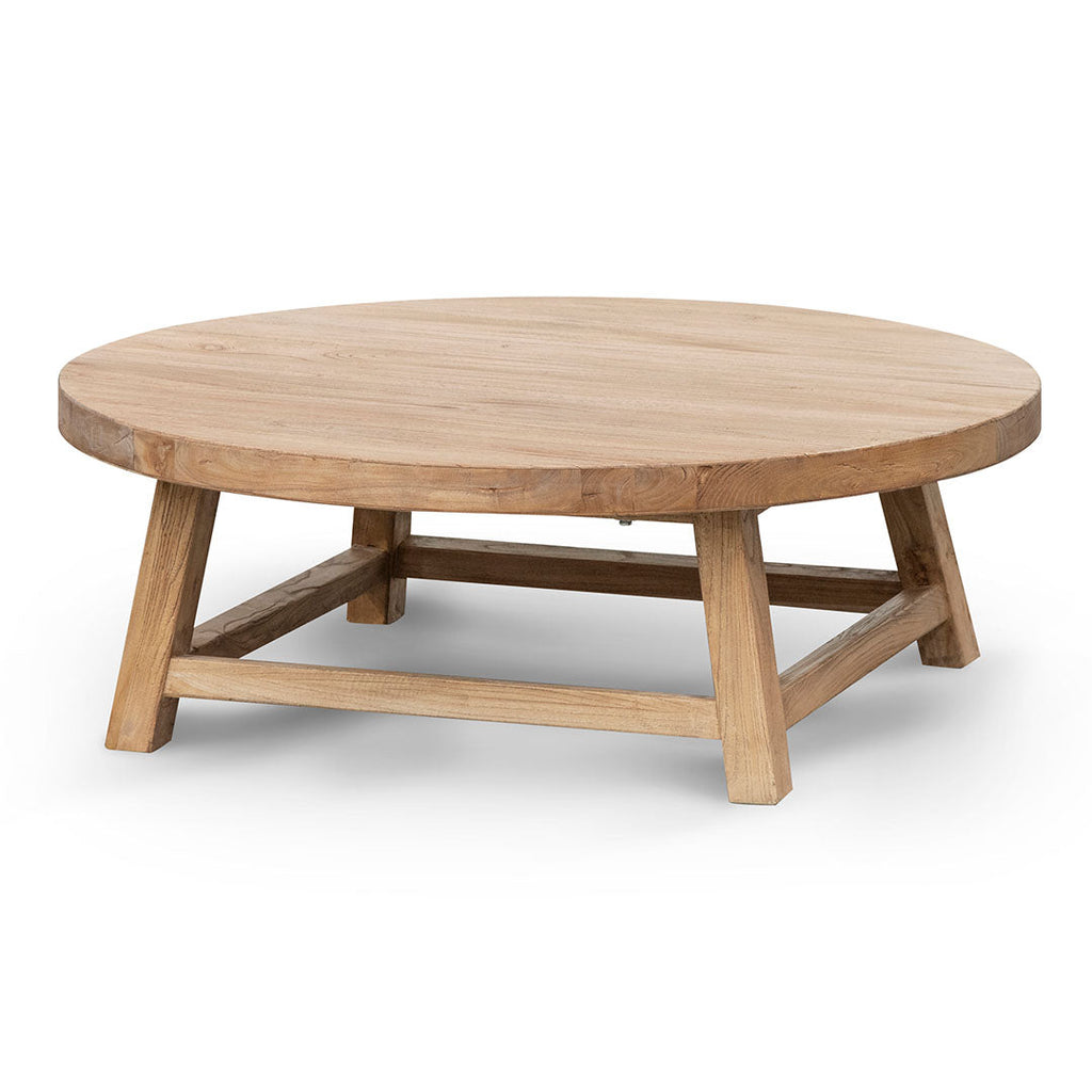 100cm Elm Venezia Coffee Table - Natural