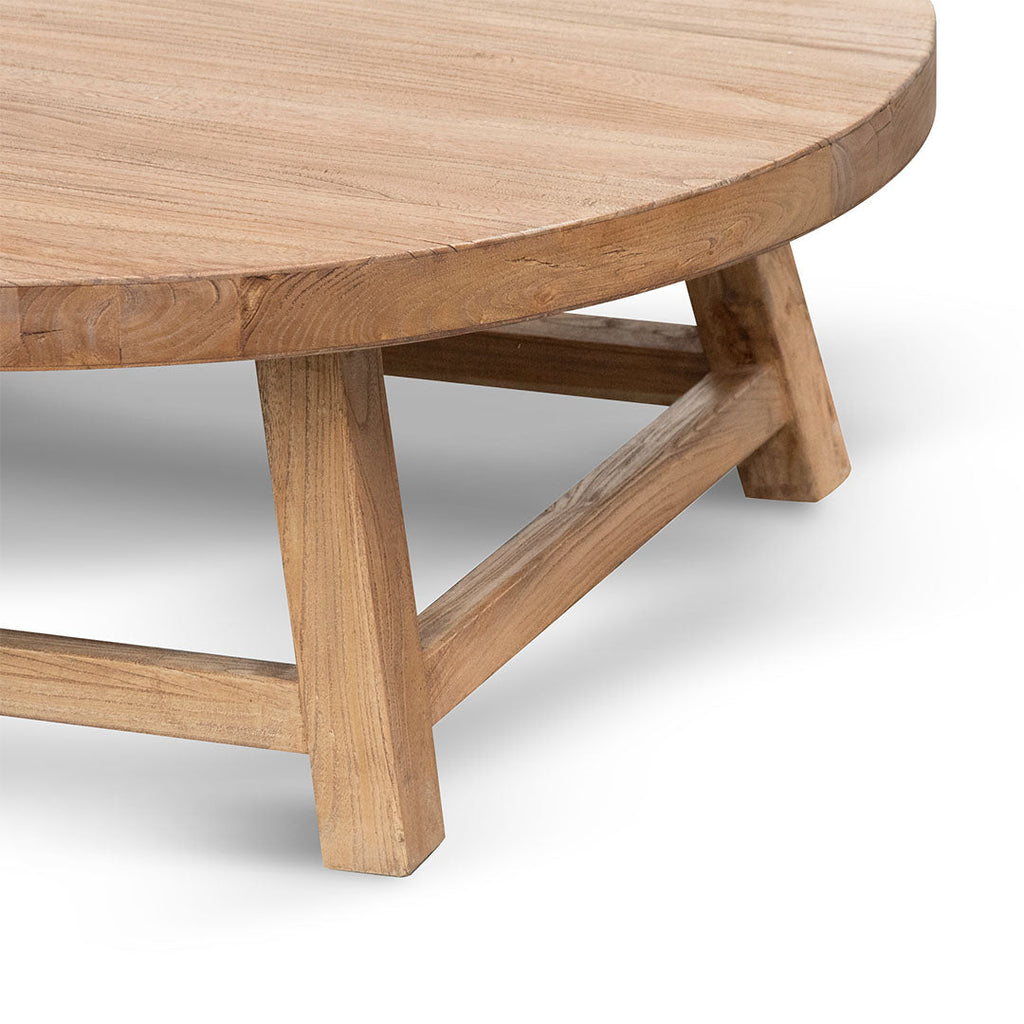 100cm Elm Venezia Coffee Table - Natural