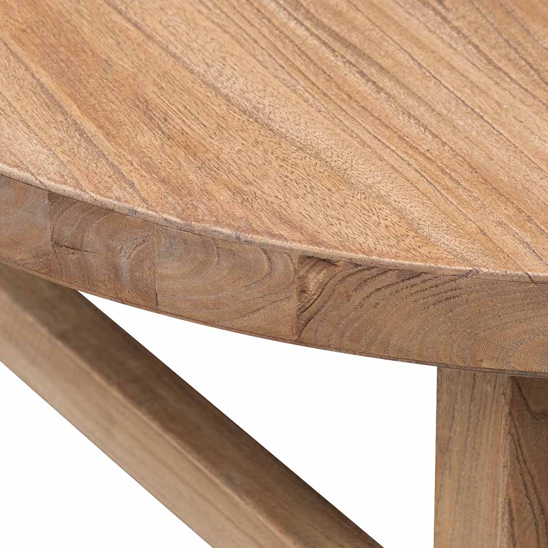 100cm Elm Venezia Coffee Table - Natural