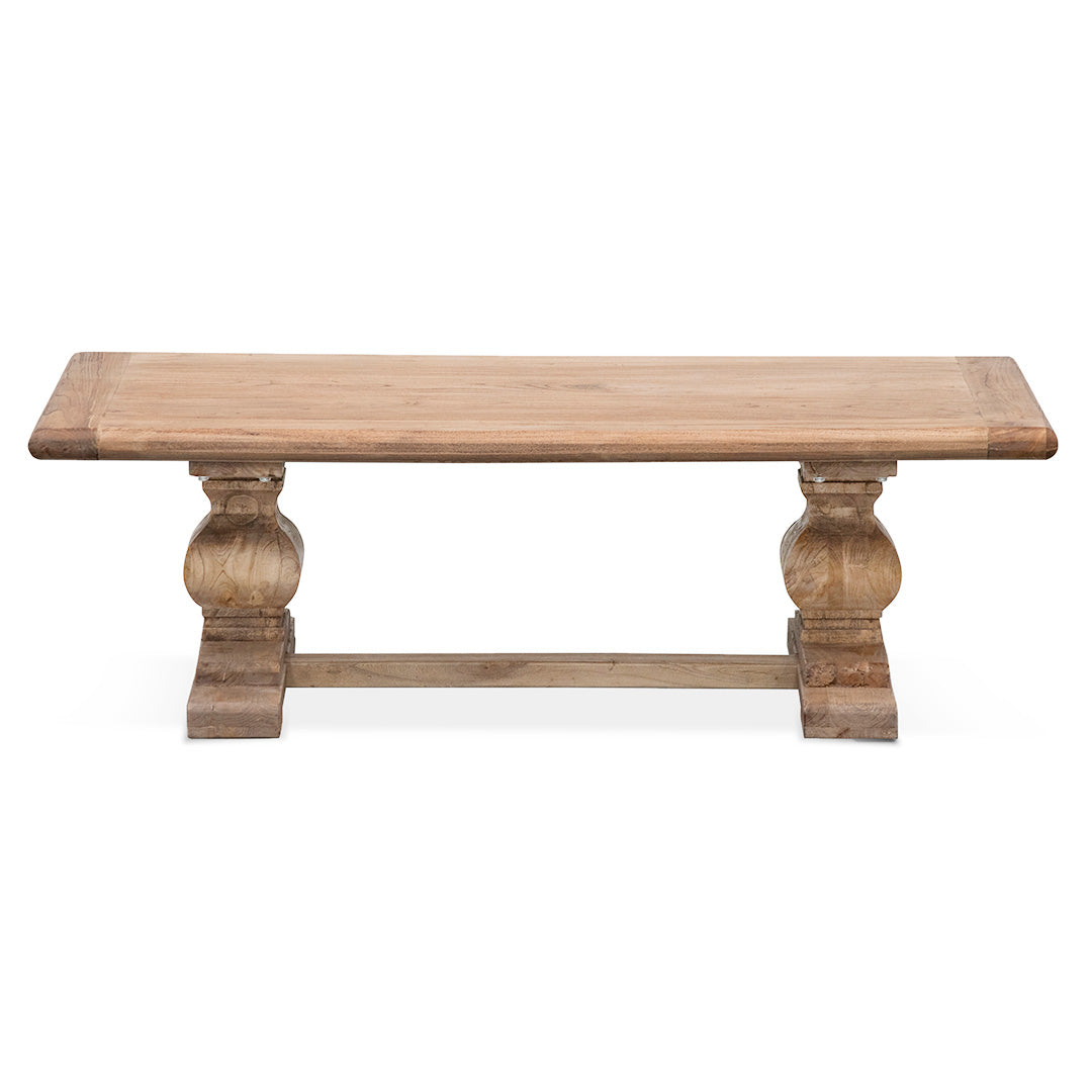 120cm Elm Venezia Coffee Table - Natural