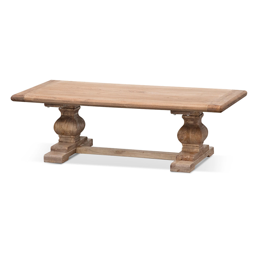 120cm Elm Venezia Coffee Table - Natural