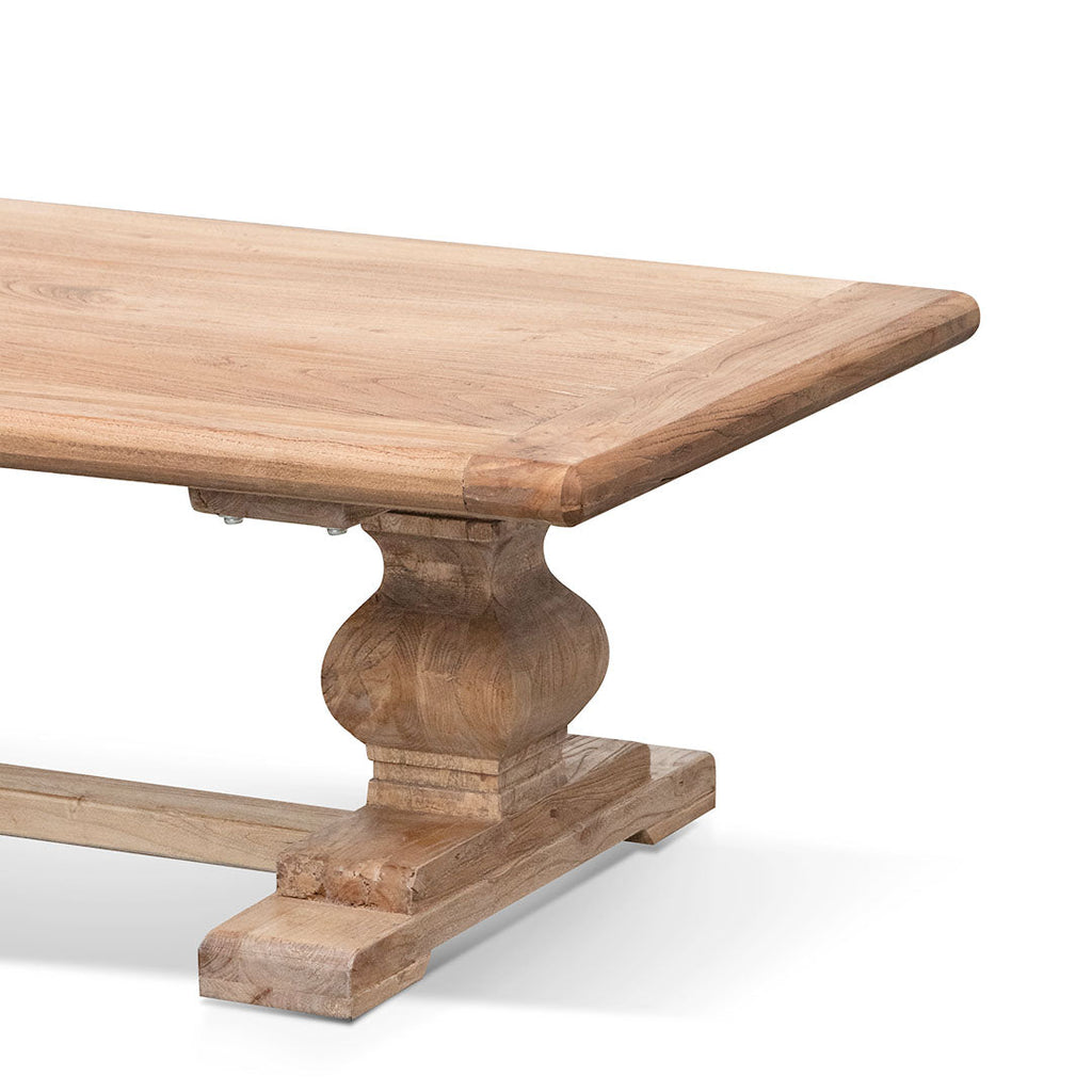 120cm Elm Venezia Coffee Table - Natural