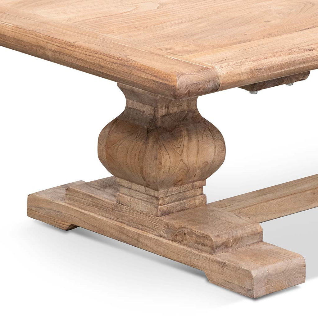 120cm Elm Venezia Coffee Table - Natural