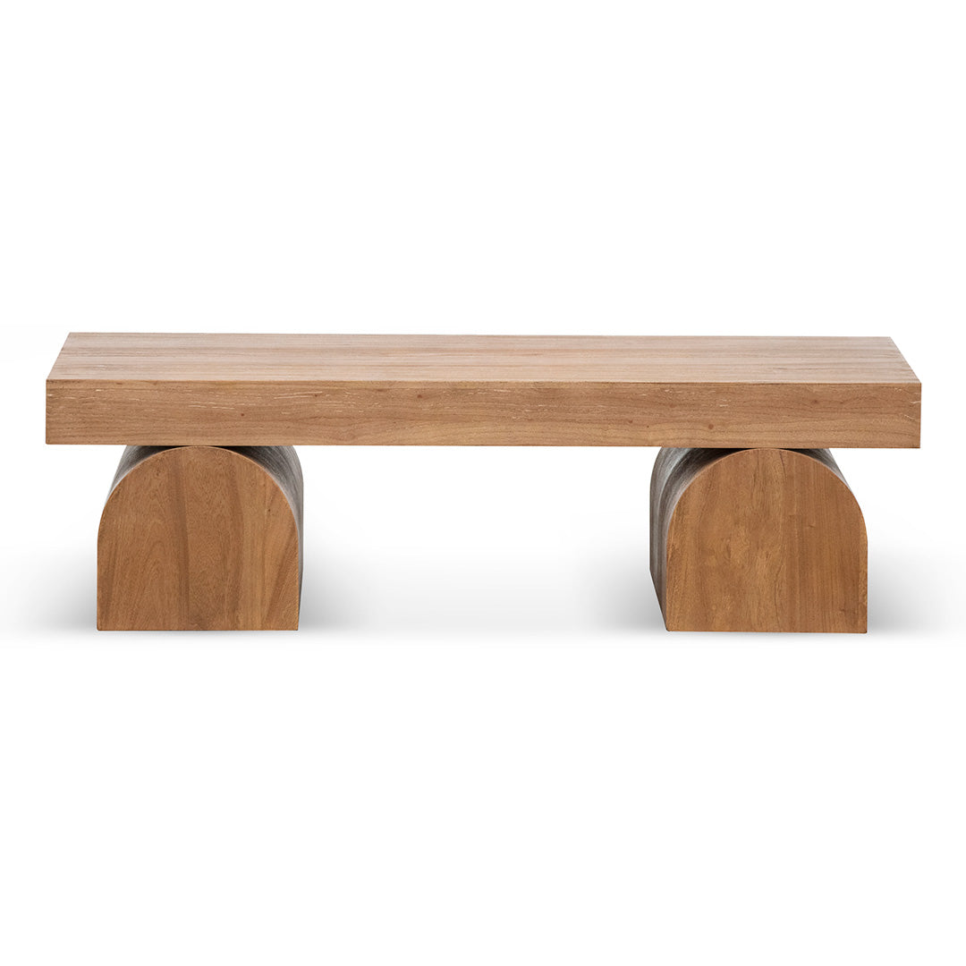 1.3m Elm Venezia Coffee Table - Natural