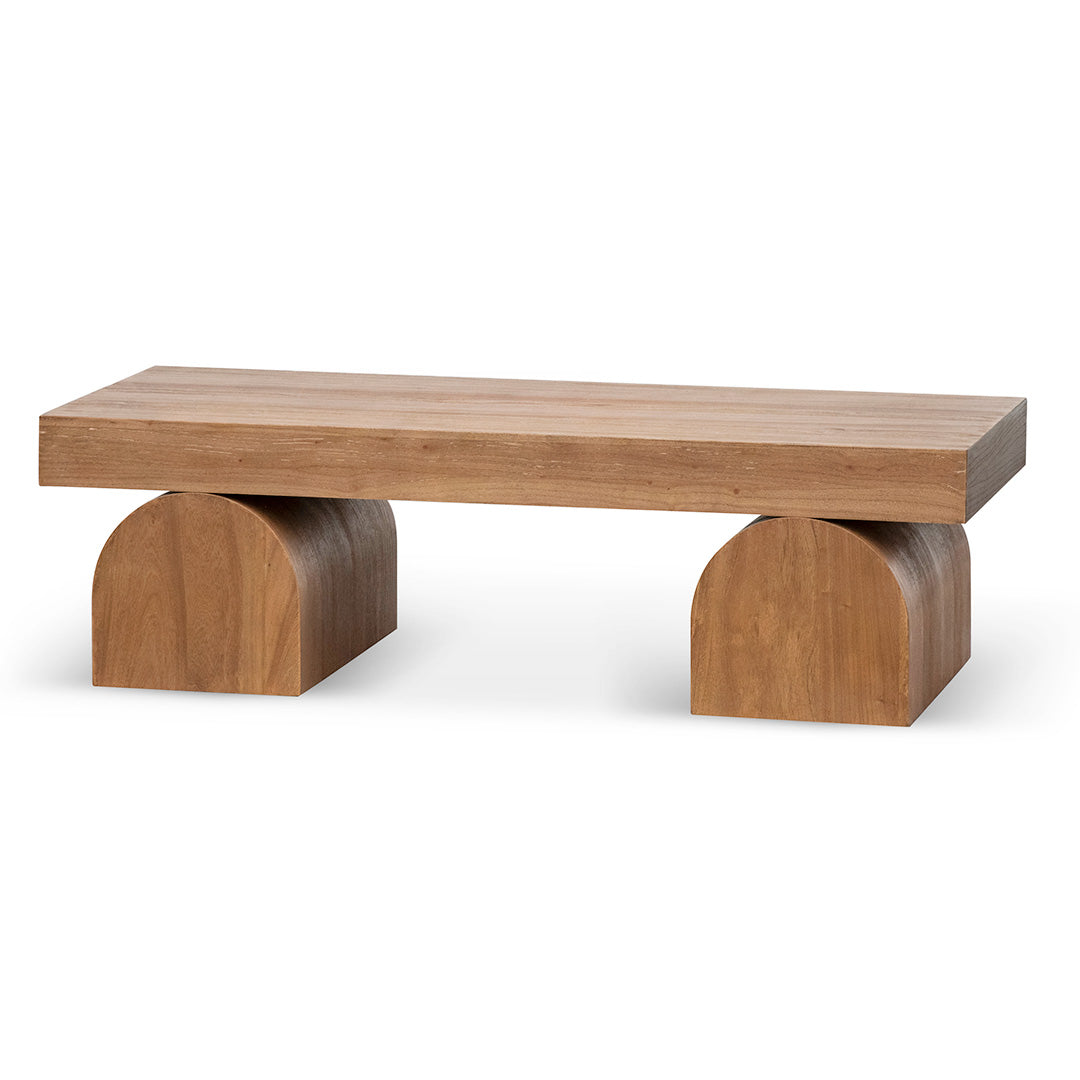 1.3m Elm Venezia Coffee Table - Natural