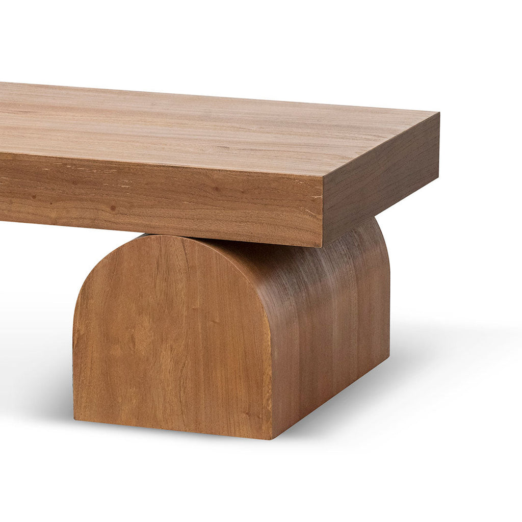 1.3m Elm Venezia Coffee Table - Natural