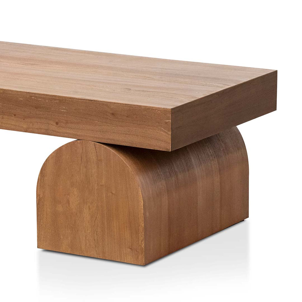 1.3m Elm Venezia Coffee Table - Natural