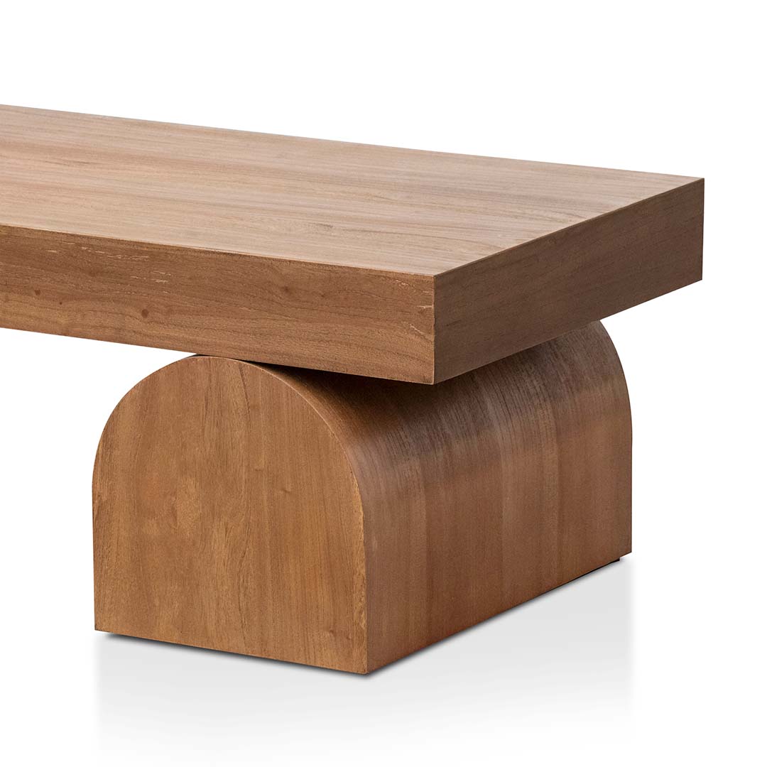 1.3m Elm Venezia Coffee Table - Natural