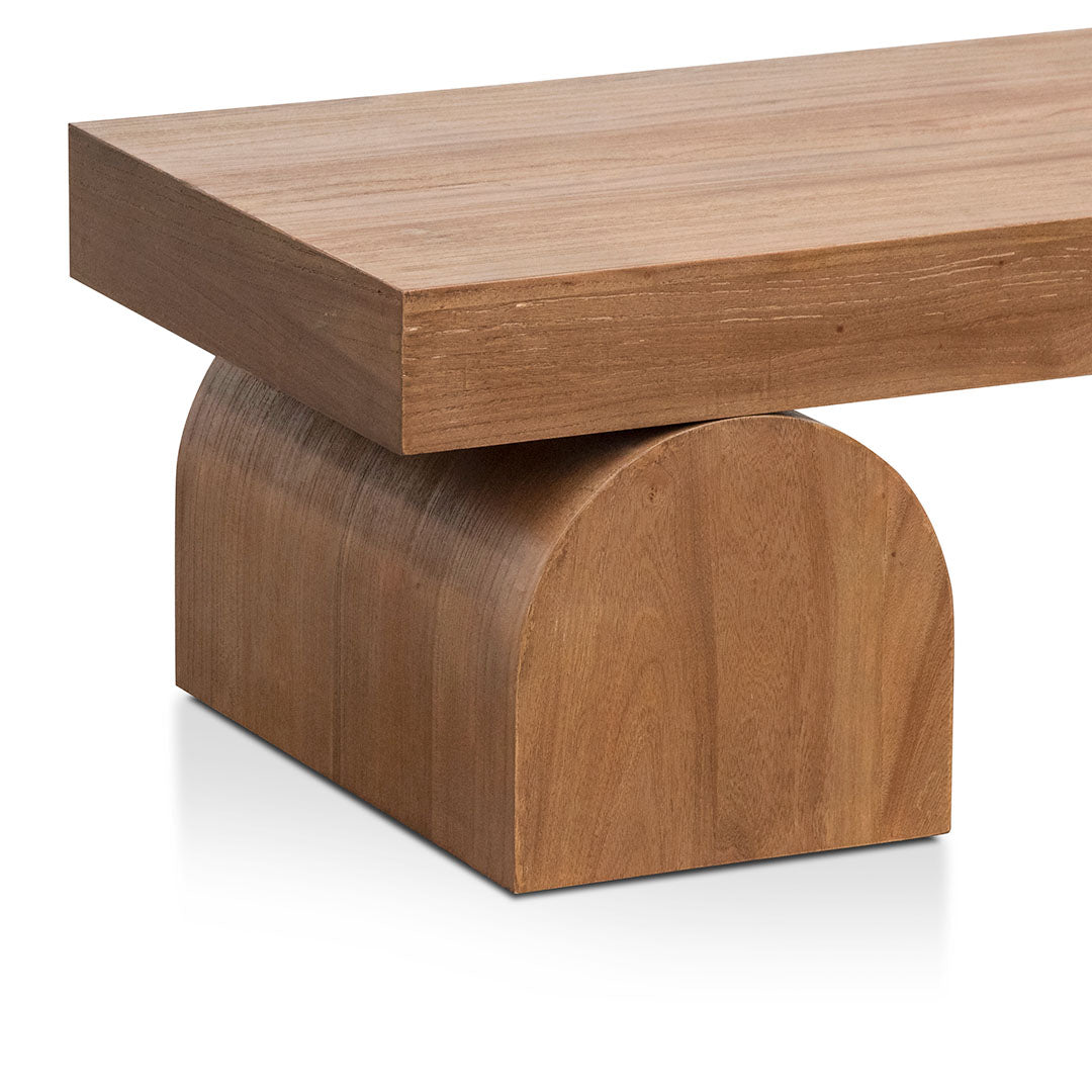 1.3m Elm Venezia Coffee Table - Natural