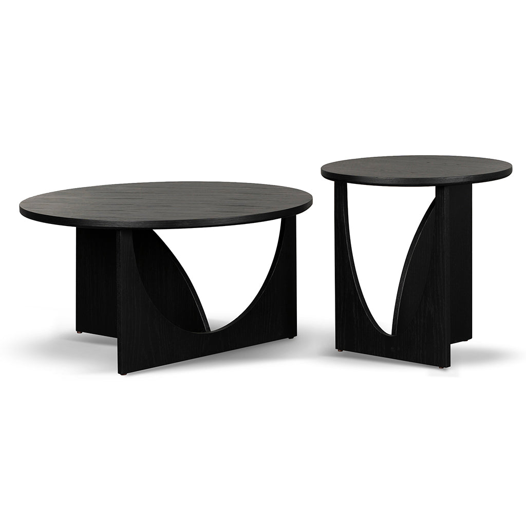Nested Venezia Coffee Table - Full Black