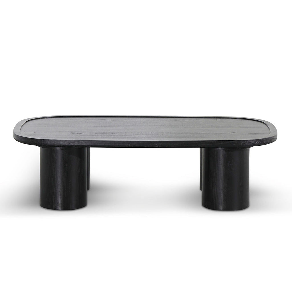 1.4m Venezia Coffee Table - Full Black