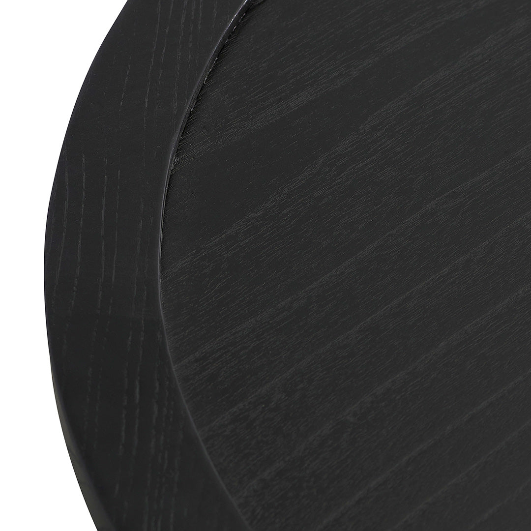 1.4m Venezia Coffee Table - Full Black