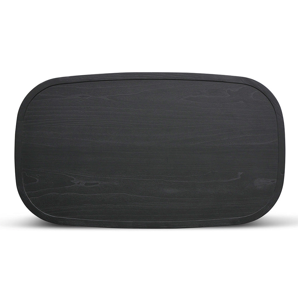 1.4m Venezia Coffee Table - Full Black