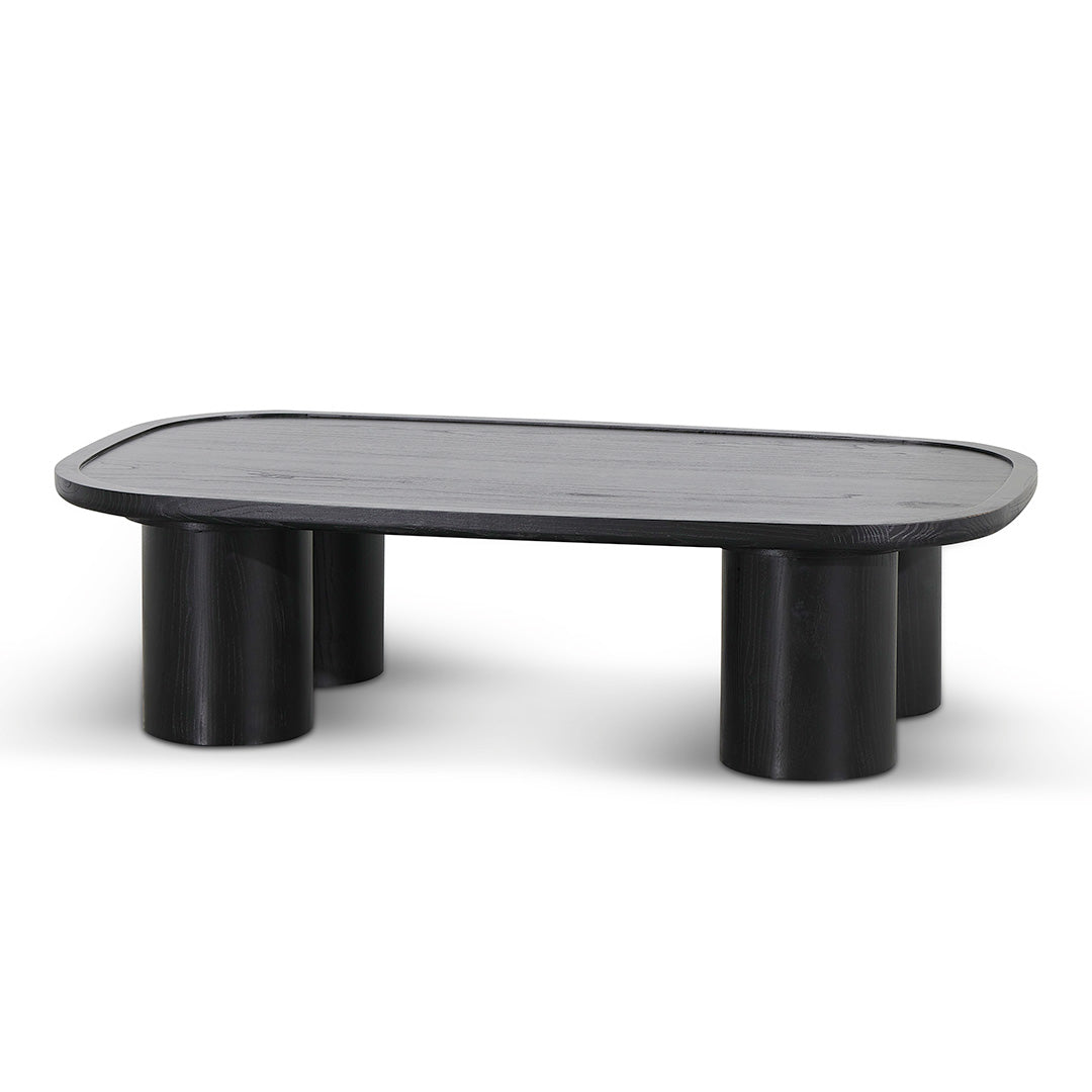 1.4m Venezia Coffee Table - Full Black
