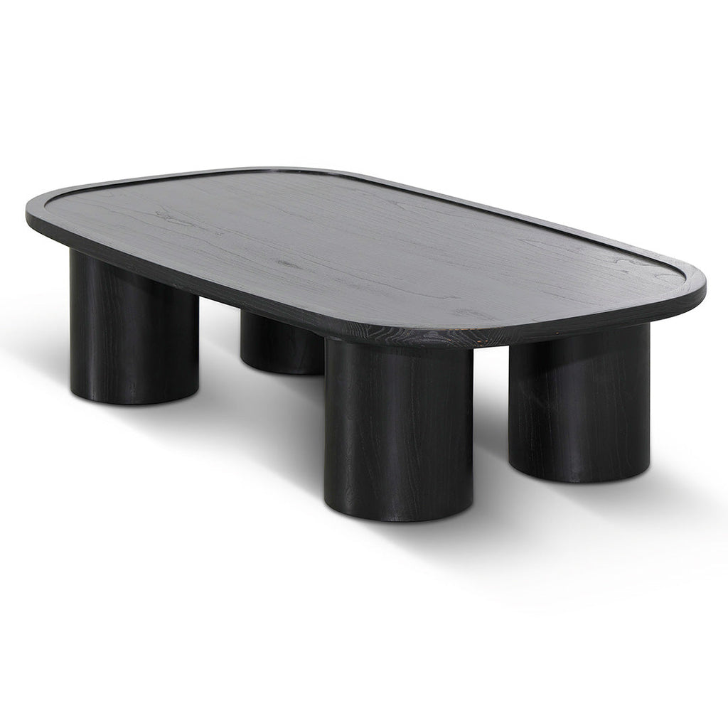 1.4m Venezia Coffee Table - Full Black