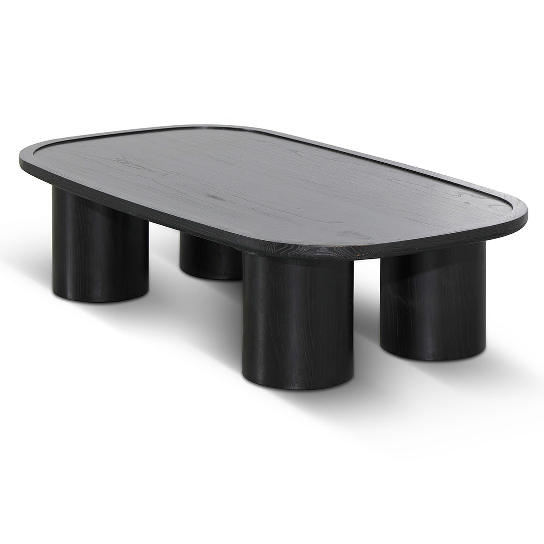 1.4m Venezia Coffee Table - Full Black