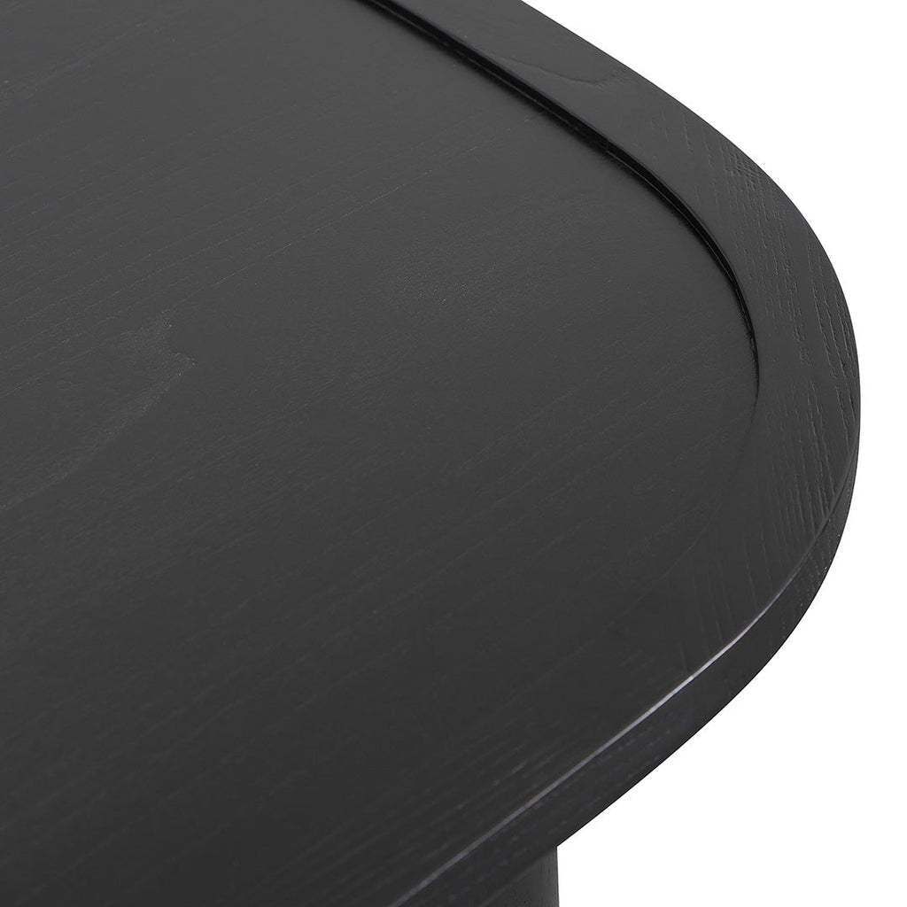 1.4m Venezia Coffee Table - Full Black