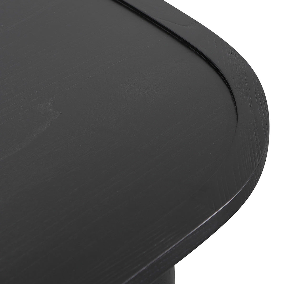 1.4m Venezia Coffee Table - Full Black