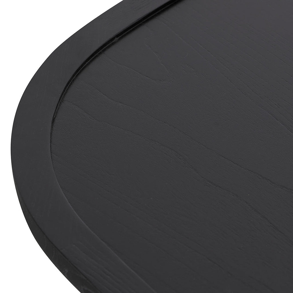 1.4m Venezia Coffee Table - Full Black