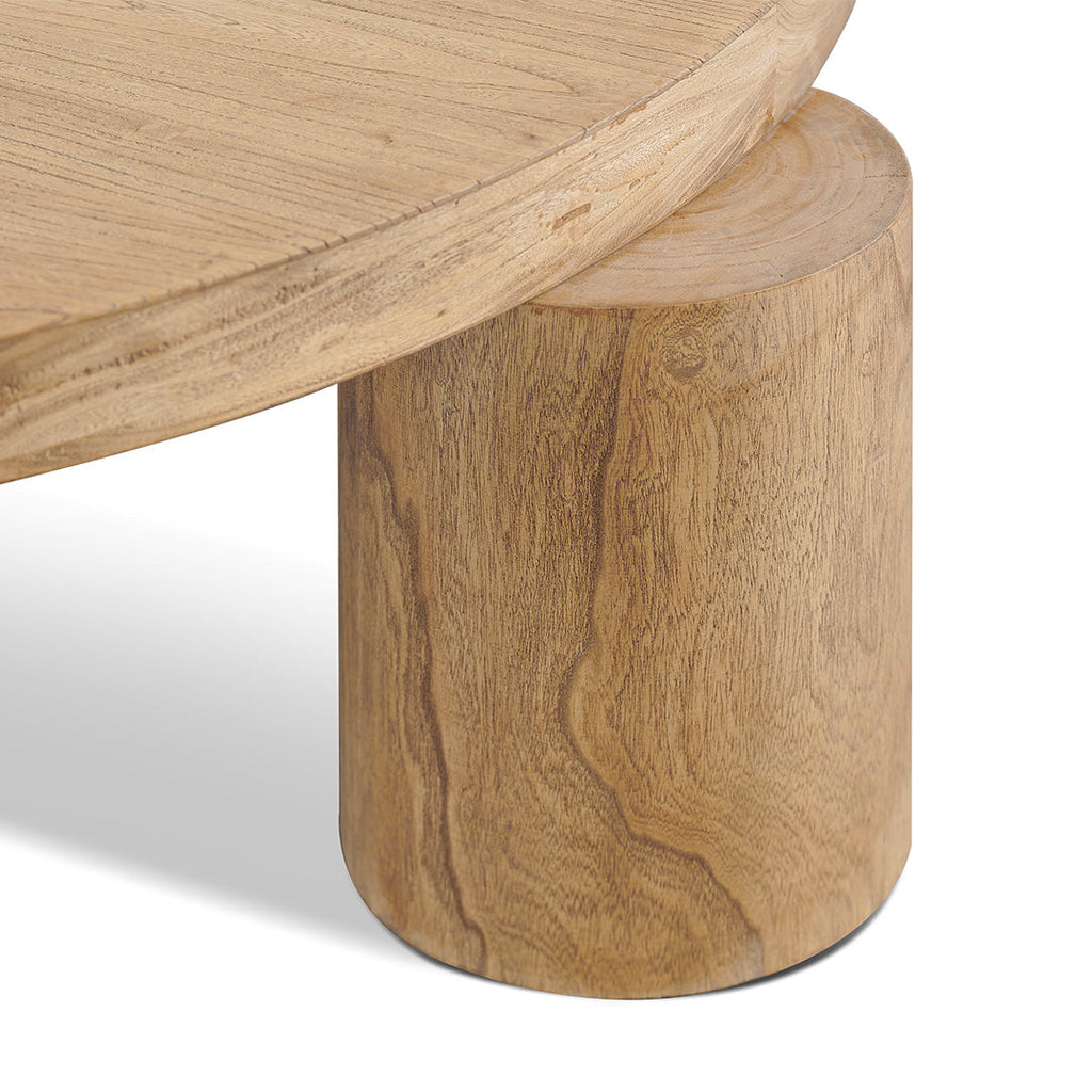 95cm Venezia Coffee Table - Natural