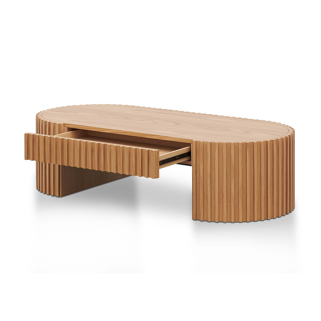 1.3m Venezia Coffee Table - Natural Oak