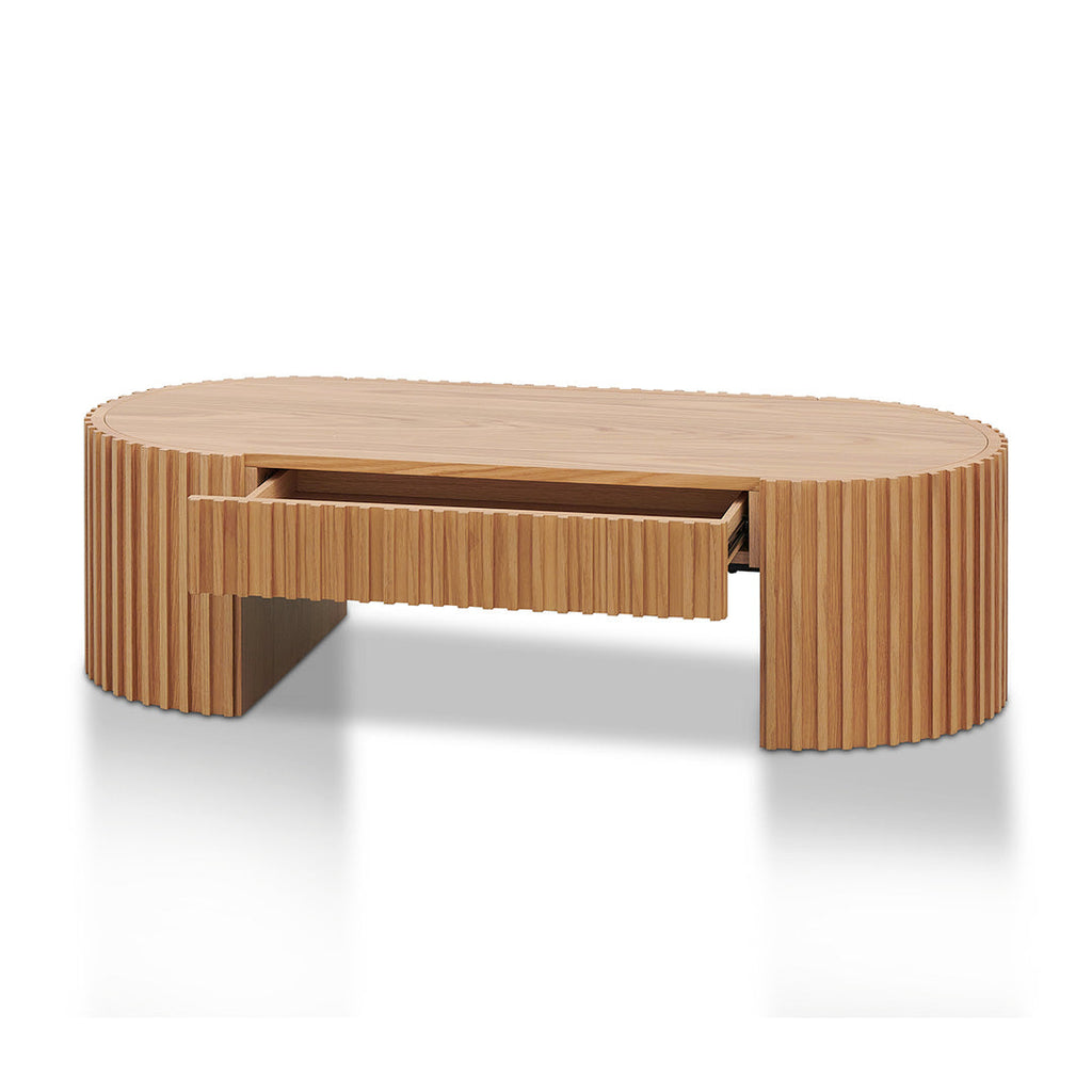 1.3m Venezia Coffee Table - Natural Oak
