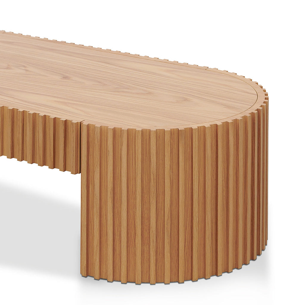 1.3m Venezia Coffee Table - Natural Oak
