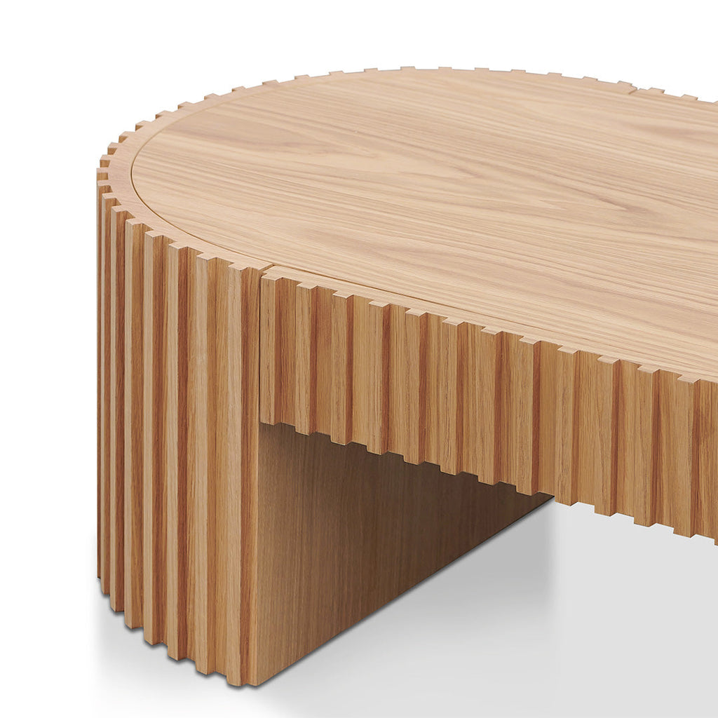 1.3m Venezia Coffee Table - Natural Oak