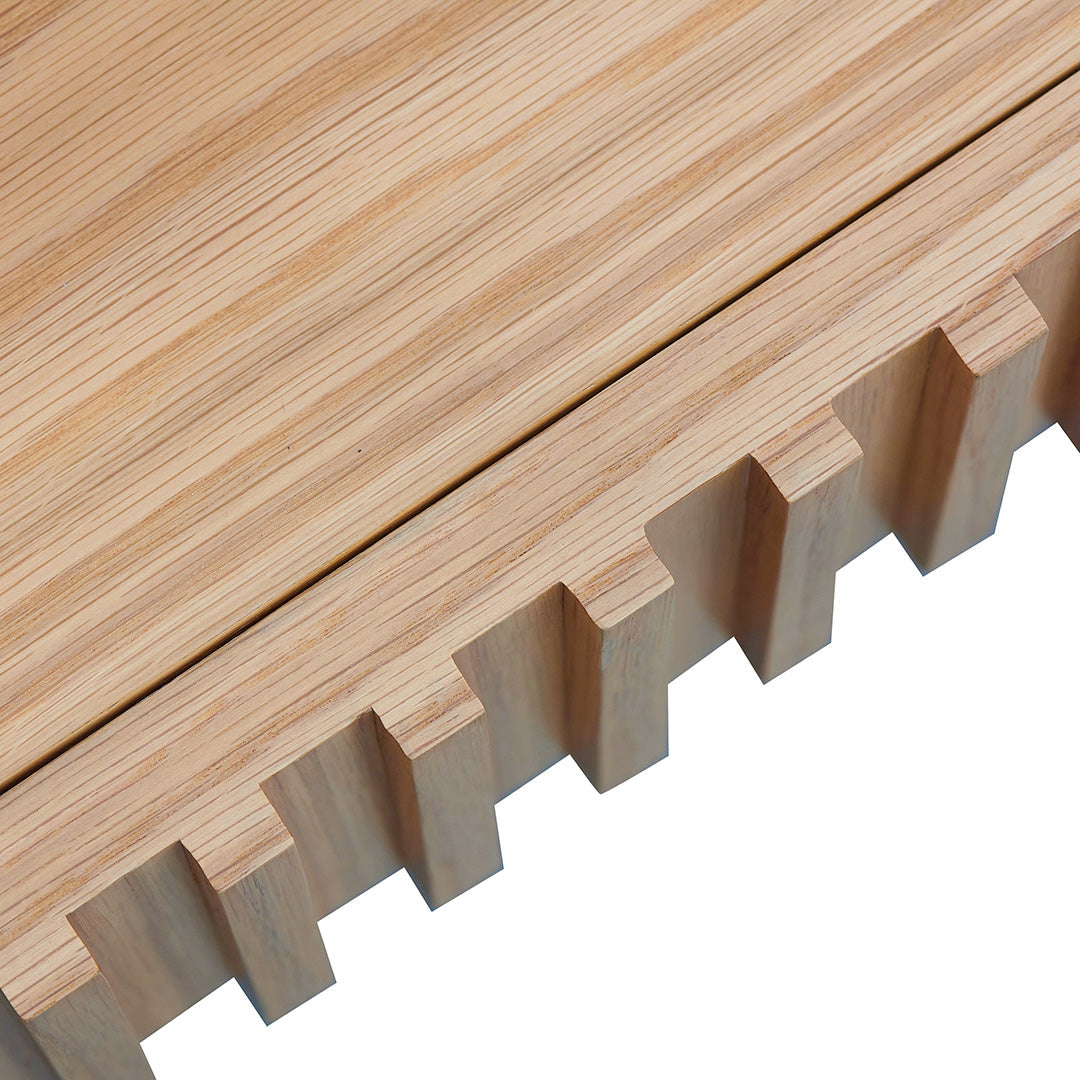 1.3m Venezia Coffee Table - Natural Oak