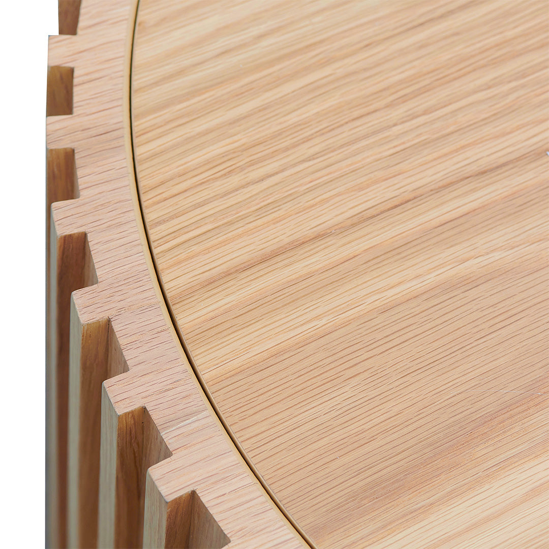 1.3m Venezia Coffee Table - Natural Oak